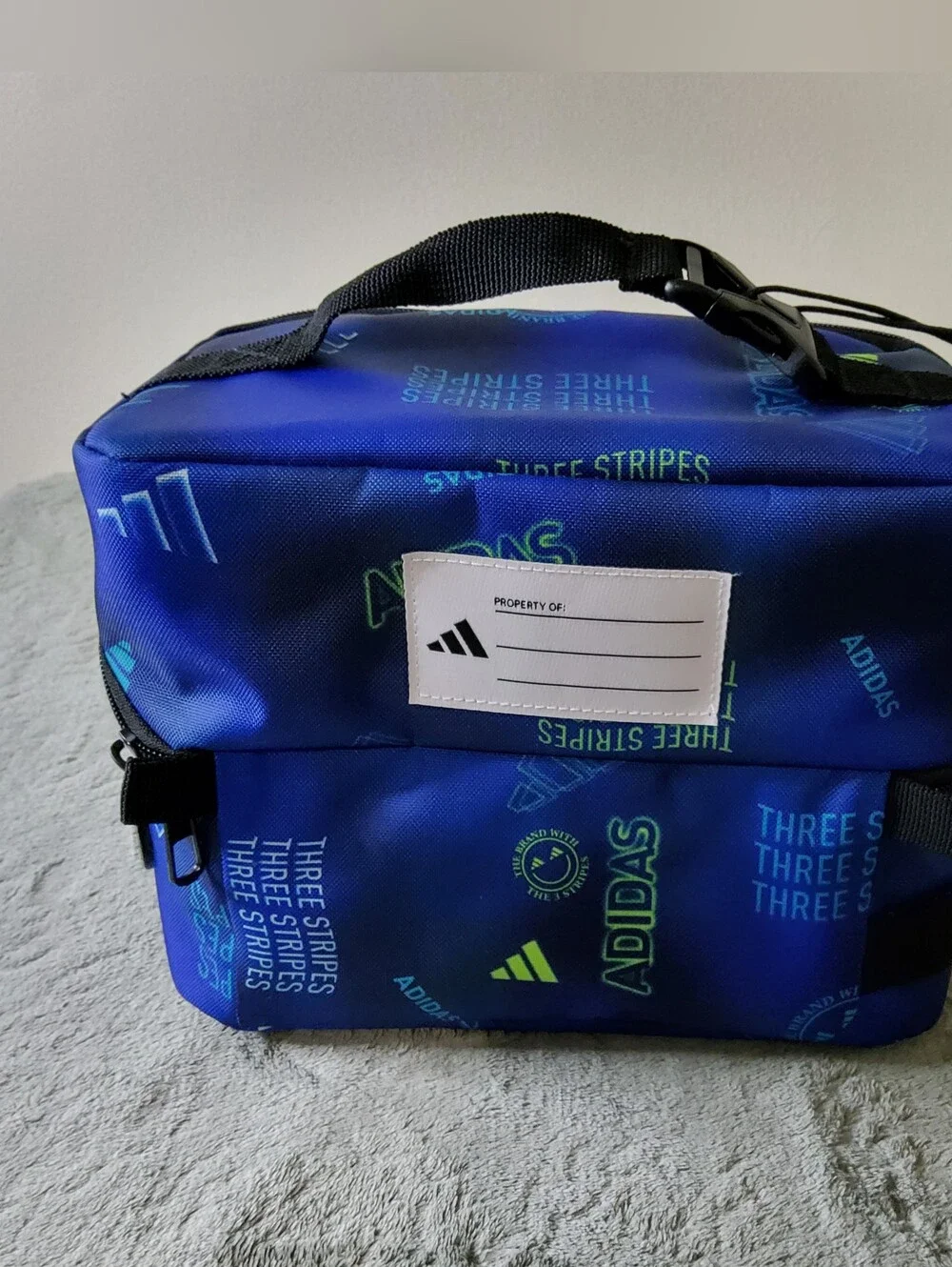 * Adidas Affiliate Logo School Collegiate Office Lunch Bag Navy/Black